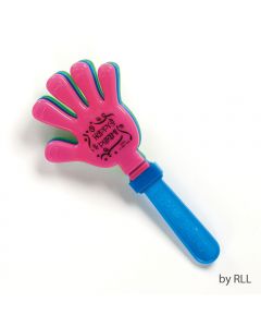 Hand Clapping Purim Graggers - Assorted Colors
