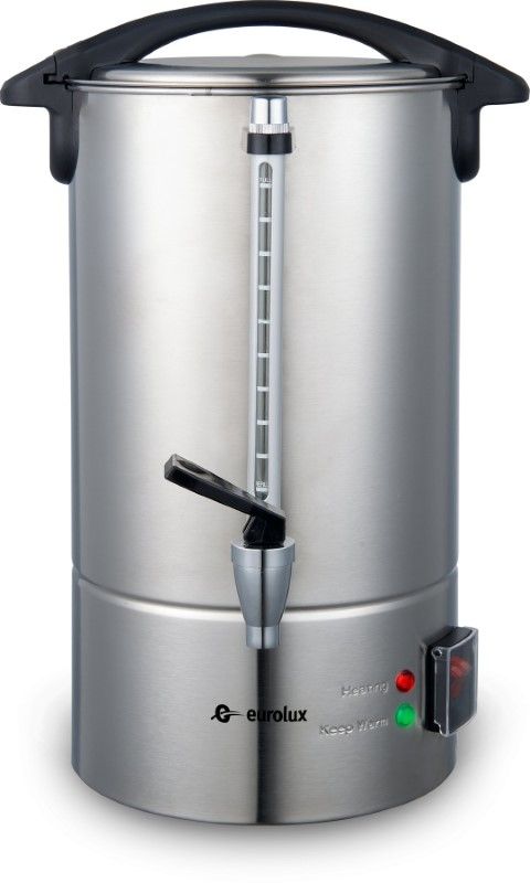 30, 40, 50, and 100 Cup Sizes 100 Cup Double Walled Hot Water Urn with automatic function 15 Liters 