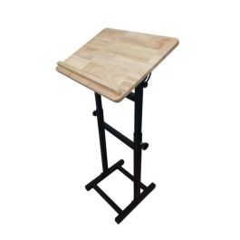 Assembled Wooden Book Stand/Shtender Light Oak - Adjustable Height Up To 43"