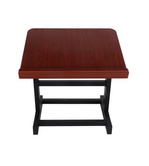 Mahogany Table Top Shtender With Metal Legs