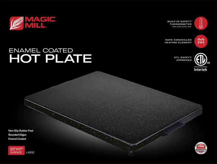 Shabbat Enamel Hot Plate