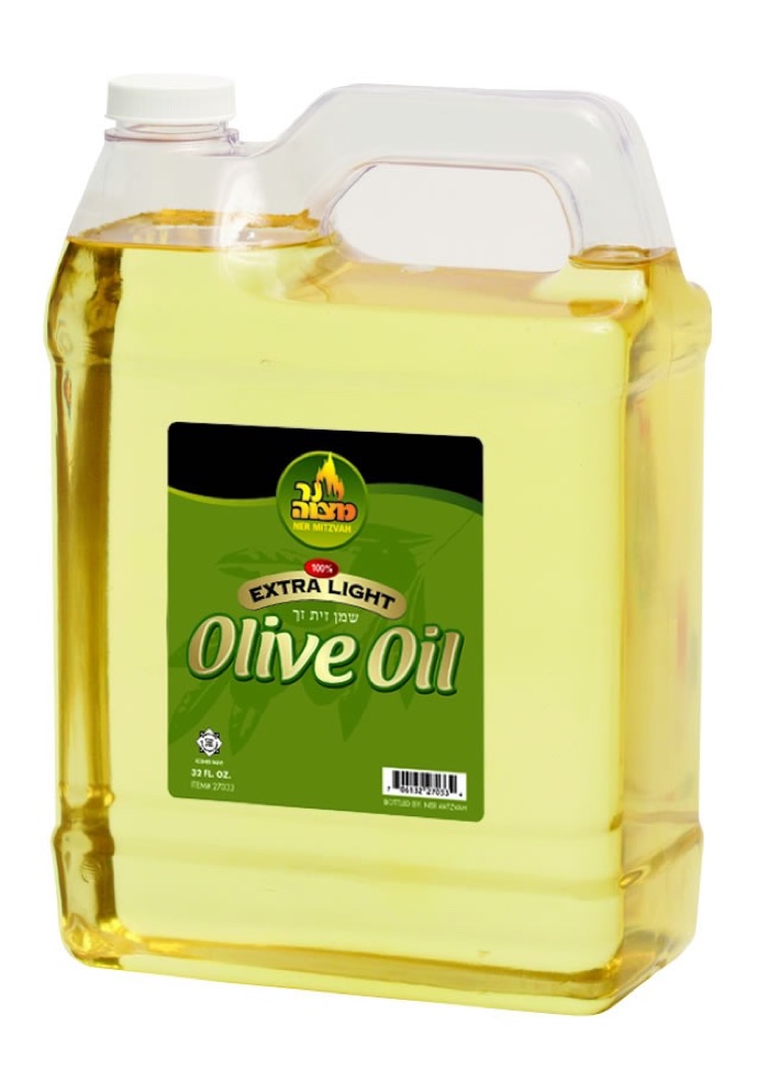 Ner Mitzvah 1 Gallon Extra Light Olive Oil