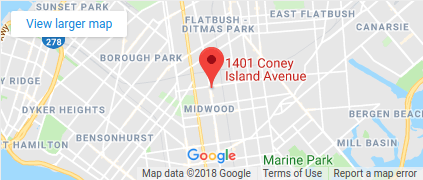 Open Google Maps: 1401 Coney Island Ave Brooklyn, NY 11230 USA
